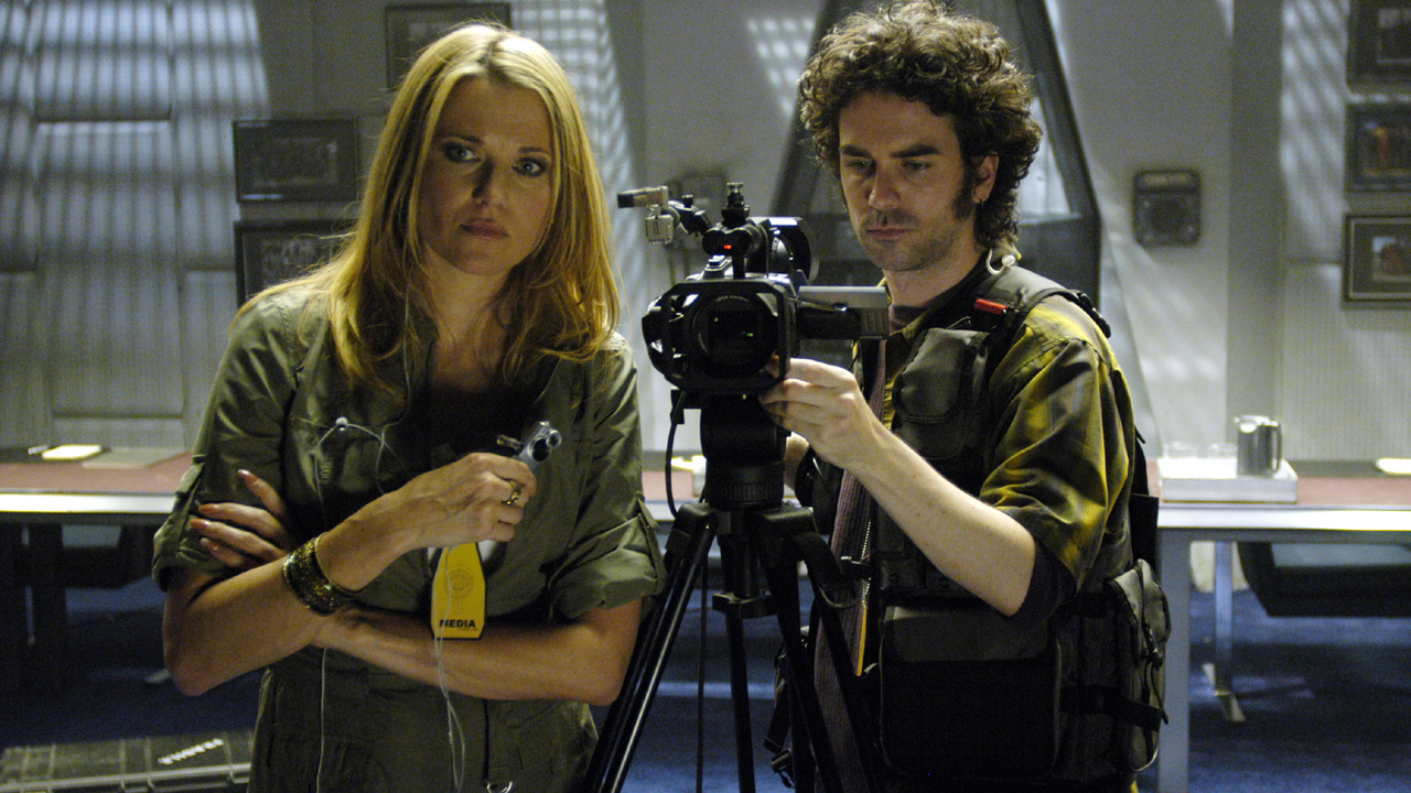 Battlestar Galactica Lucy Lawless Broadcast journalist